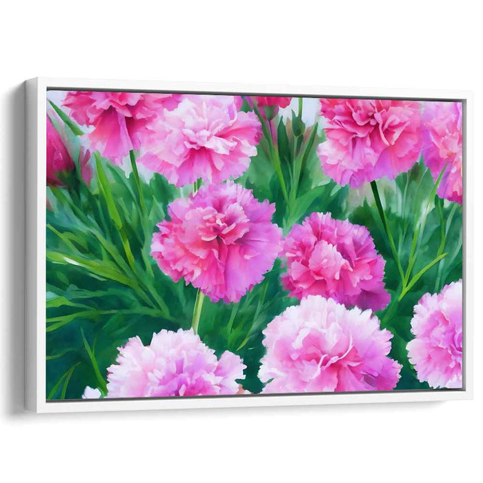 Watercolour Painting Carnations #143