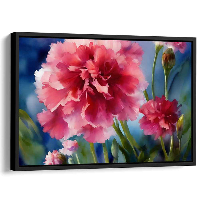 Watercolour Painting Carnations #145