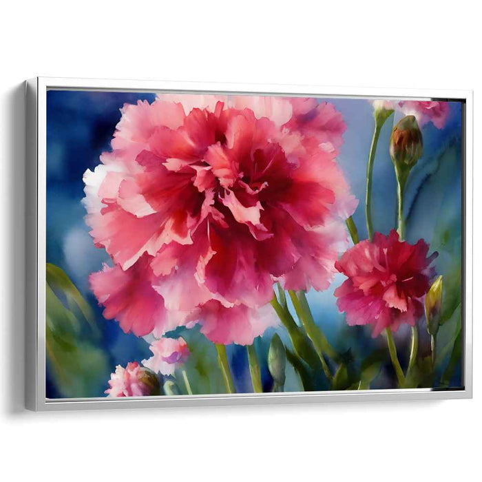 Watercolour Painting Carnations #145