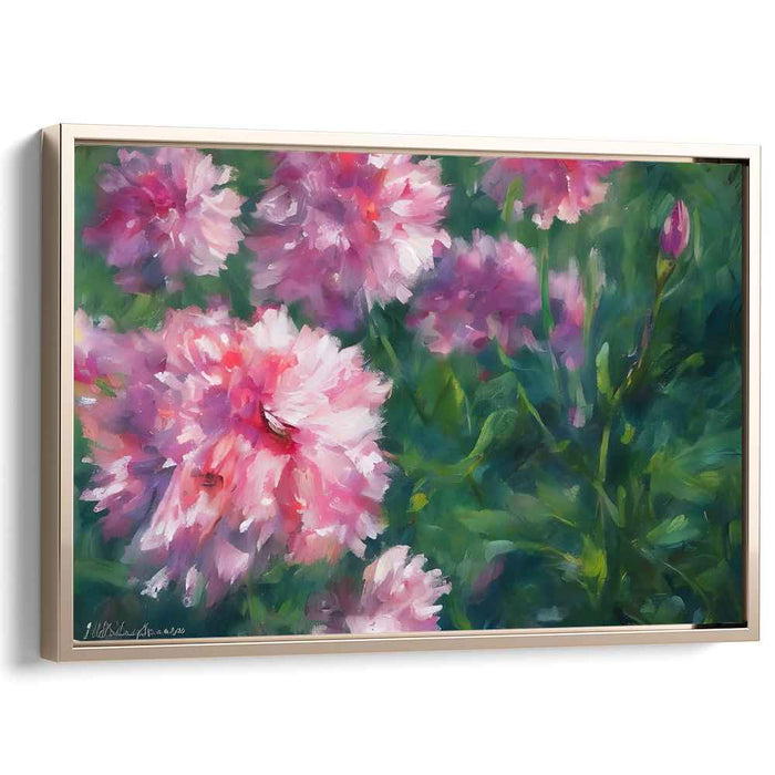 Watercolour Painting Carnations #147