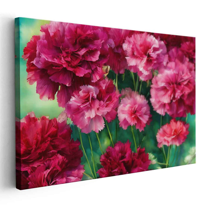 Watercolour Painting Carnations #150