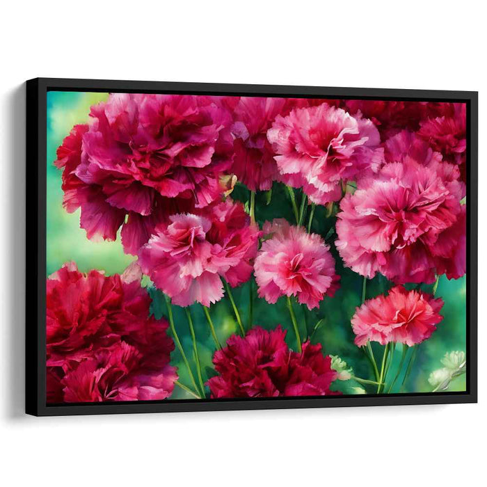 Watercolour Painting Carnations #150