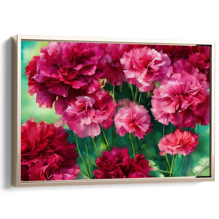 Watercolour Painting Carnations #150