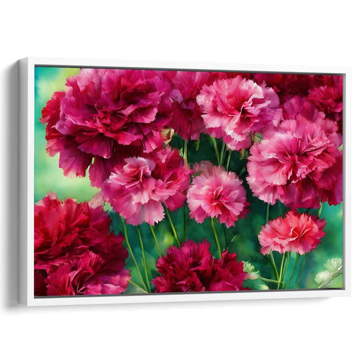 Watercolour Painting Carnations #150