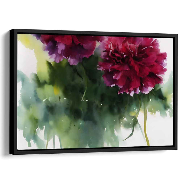 Whispering Petals Mirage: Watercolor Floral Dreamscape
