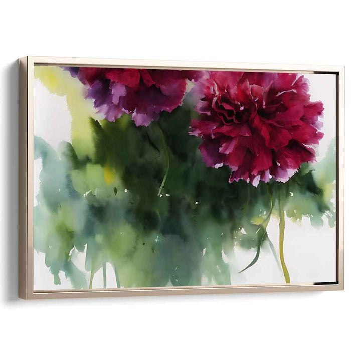 Whispering Petals Mirage: Watercolor Floral Dreamscape