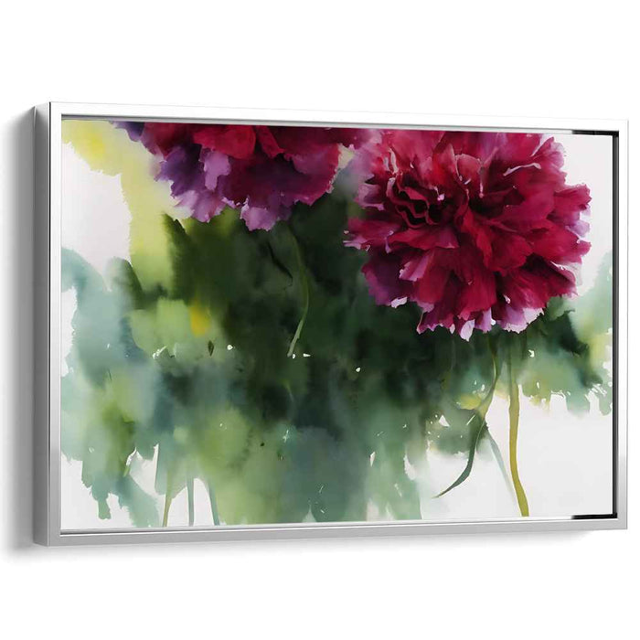Whispering Petals Mirage: Watercolor Floral Dreamscape