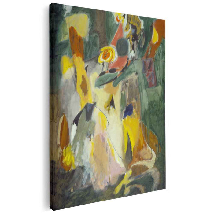 Waterfall (1943) by Arshile Gorky