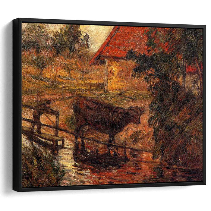 Watering place (1885) by Paul Gauguin