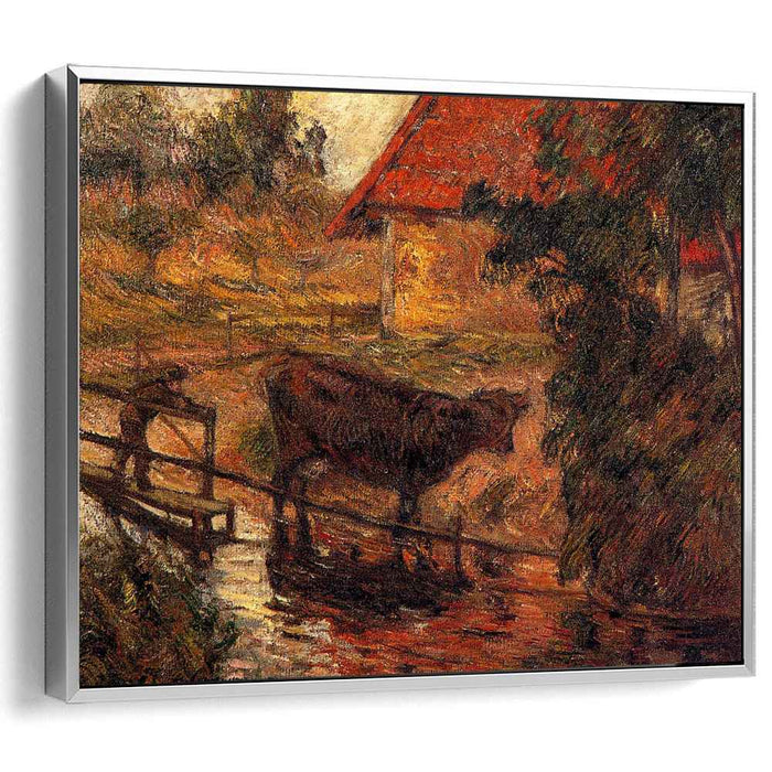 Watering place (1885) by Paul Gauguin