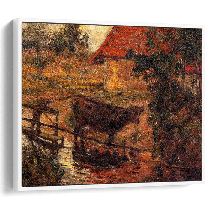 Watering place (1885) by Paul Gauguin