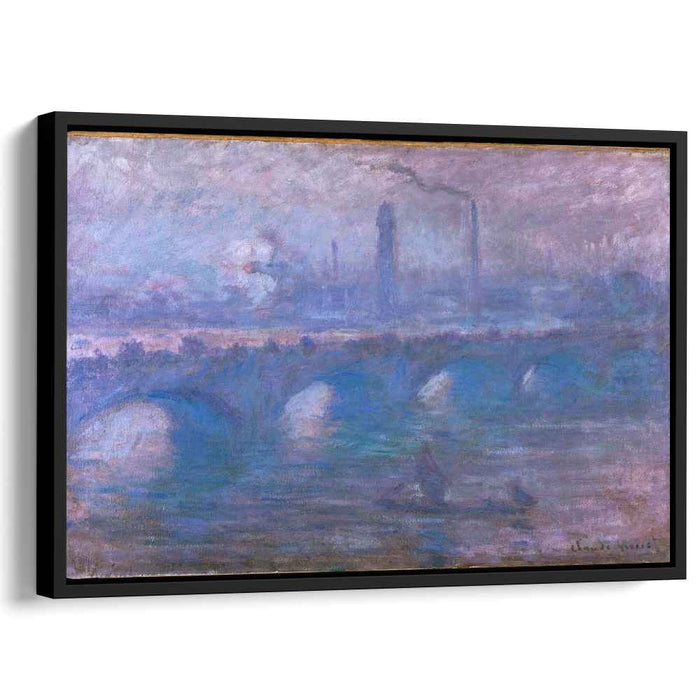 Waterloo Bridge, Misty Morning by Claude Monet
