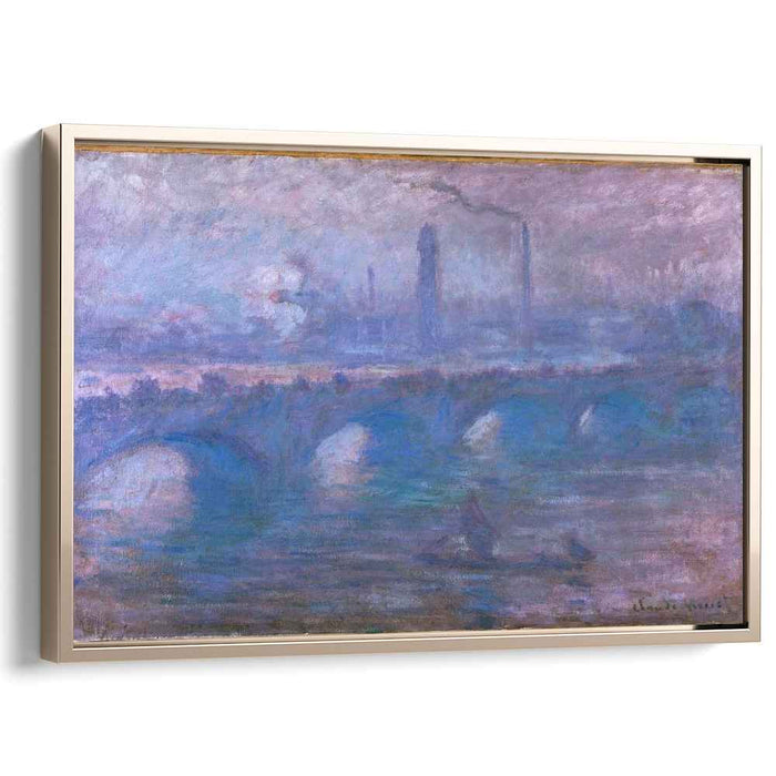 Waterloo Bridge, Misty Morning by Claude Monet