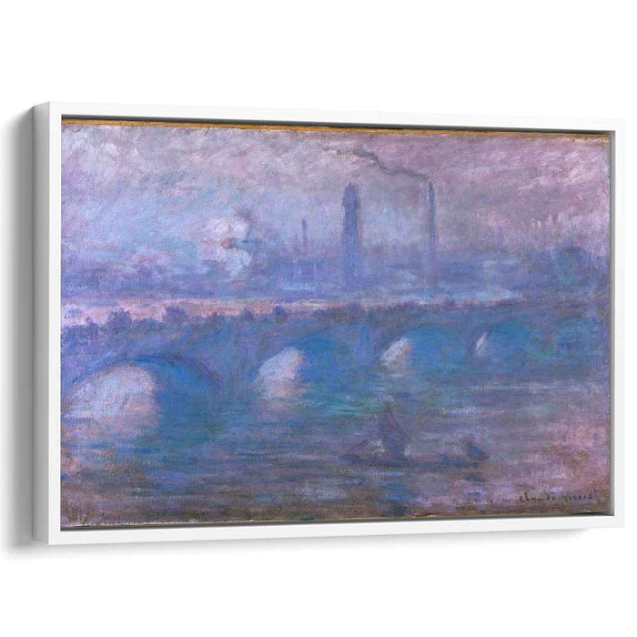 Waterloo Bridge, Misty Morning by Claude Monet