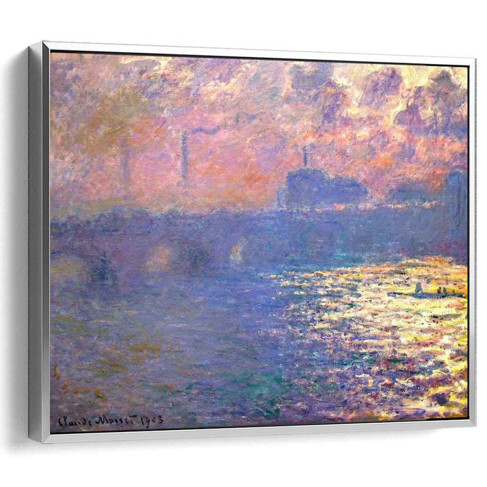 Waterloo Bridge, Sunlight Effect by Claude Monet