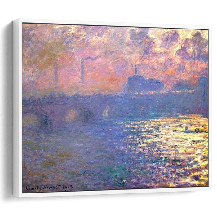 Waterloo Bridge, Sunlight Effect by Claude Monet