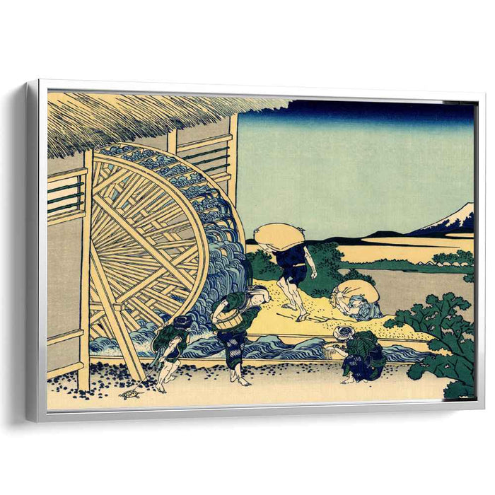 Watermill at Onden by Katsushika Hokusai