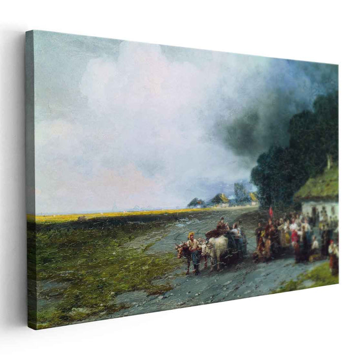 Wedding in Ukraine (1892) by Ivan Aivazovsky