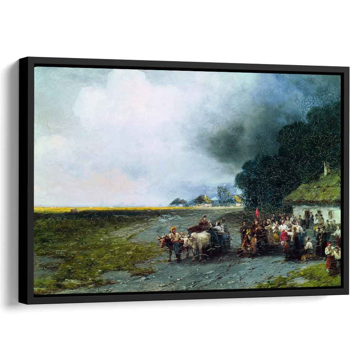 Wedding in Ukraine (1892) by Ivan Aivazovsky