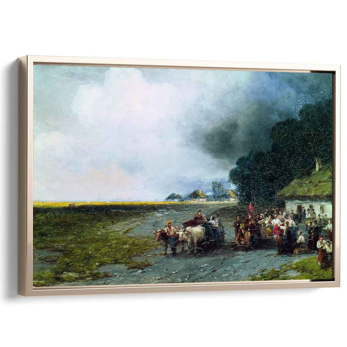 Wedding in Ukraine (1892) by Ivan Aivazovsky