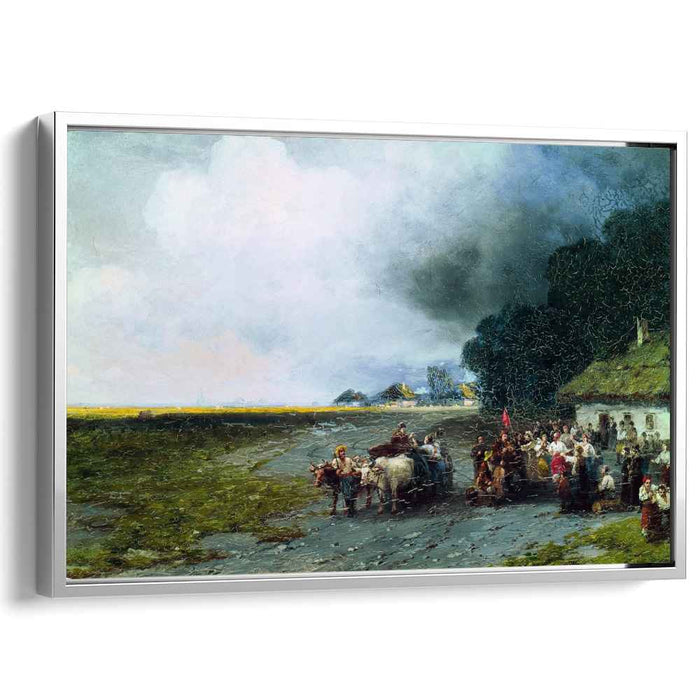 Wedding in Ukraine (1892) by Ivan Aivazovsky