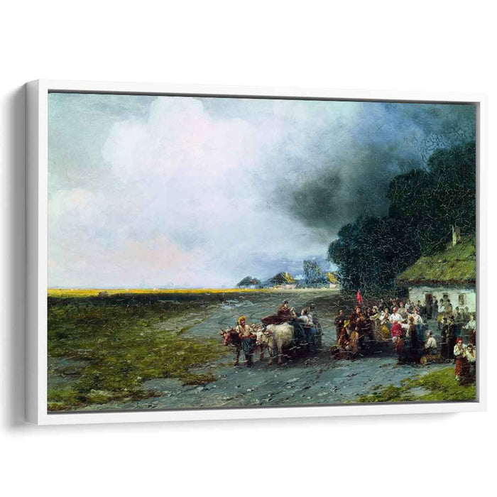 Wedding in Ukraine (1892) by Ivan Aivazovsky
