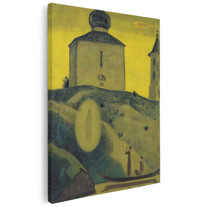 Went out (1922) by Nicholas Roerich