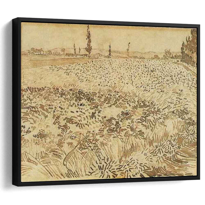 Wheat Field (1888) by Vincent van Gogh