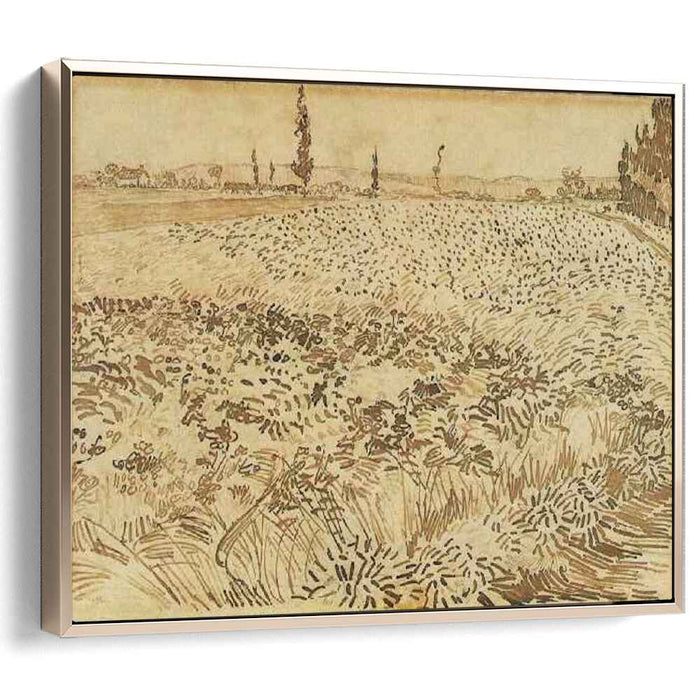 Wheat Field (1888) by Vincent van Gogh