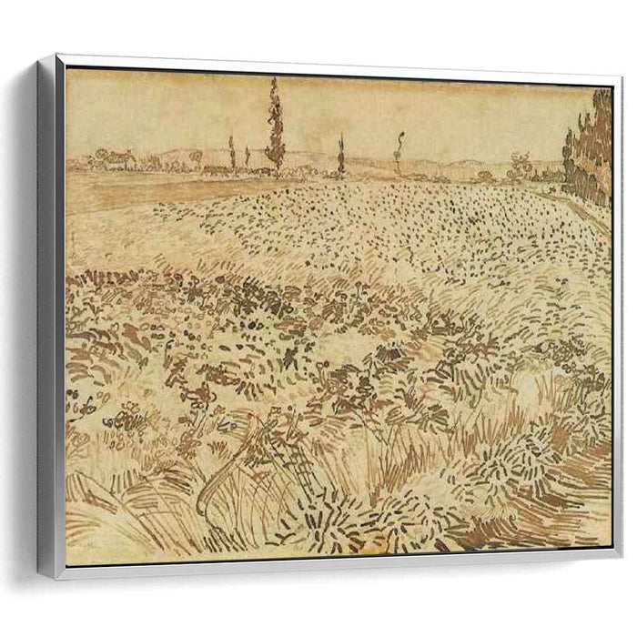 Wheat Field (1888) by Vincent van Gogh