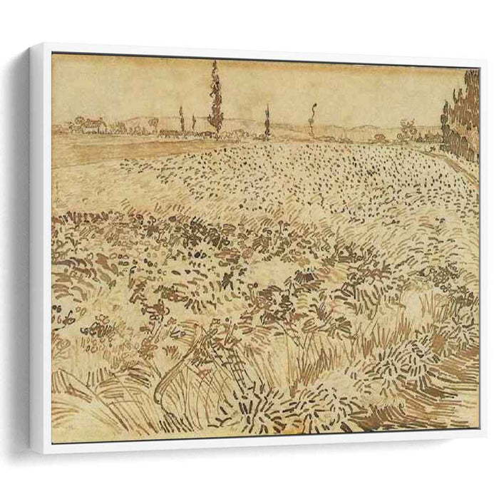 Wheat Field (1888) by Vincent van Gogh
