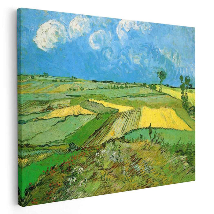 Wheat Fields at Auvers Under Clouded Sky (1890) by Vincent van Gogh