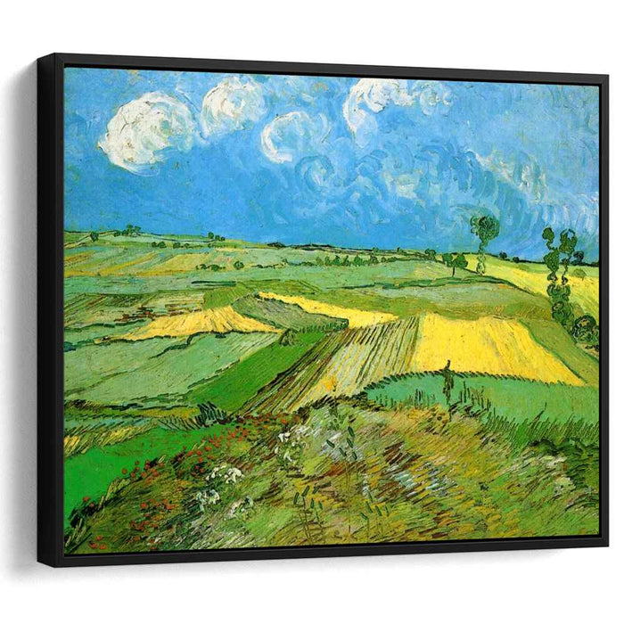 Wheat Fields at Auvers Under Clouded Sky (1890) by Vincent van Gogh