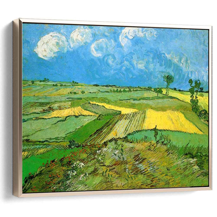 Wheat Fields at Auvers Under Clouded Sky (1890) by Vincent van Gogh