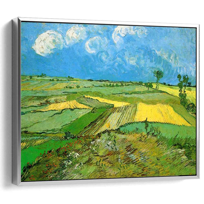 Wheat Fields at Auvers Under Clouded Sky (1890) by Vincent van Gogh