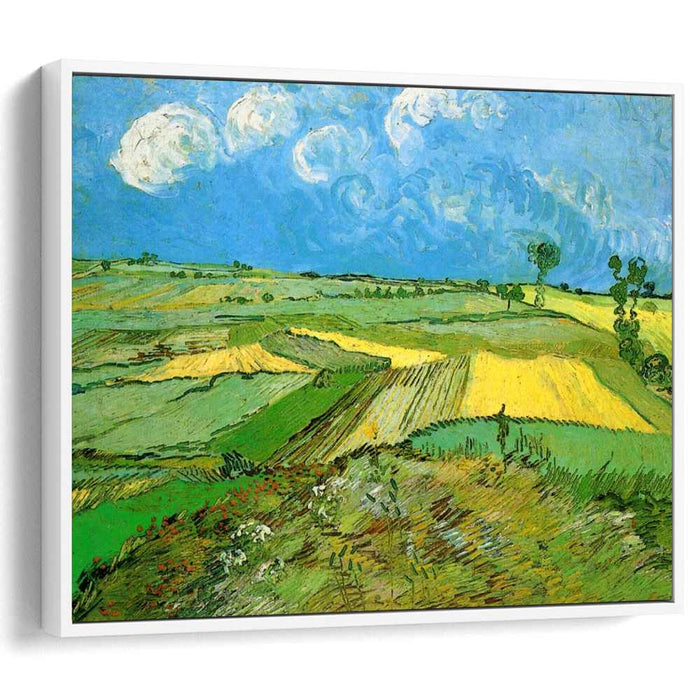 Wheat Fields at Auvers Under Clouded Sky (1890) by Vincent van Gogh