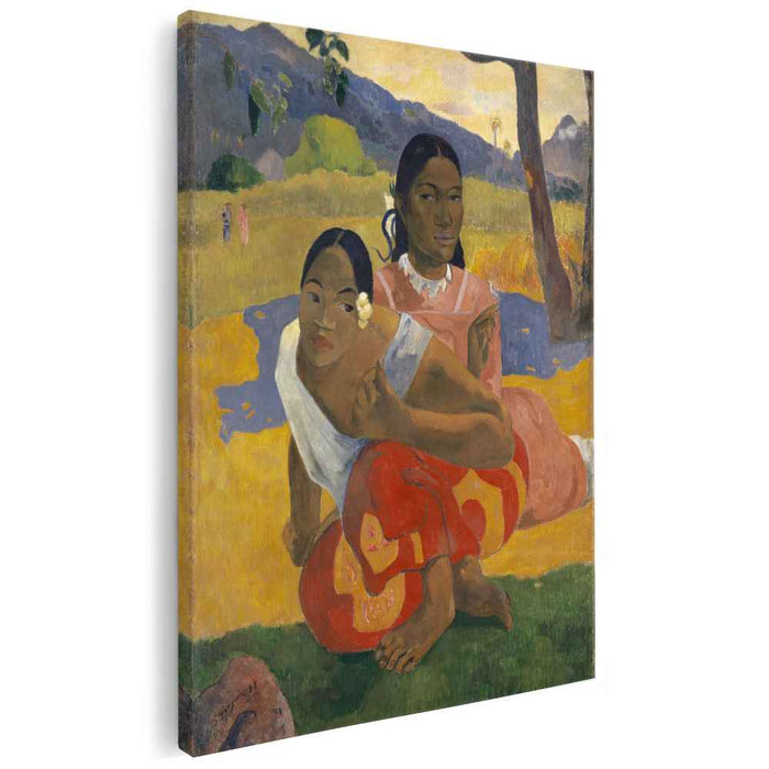 When Will You Marry? (1892) by Paul Gauguin