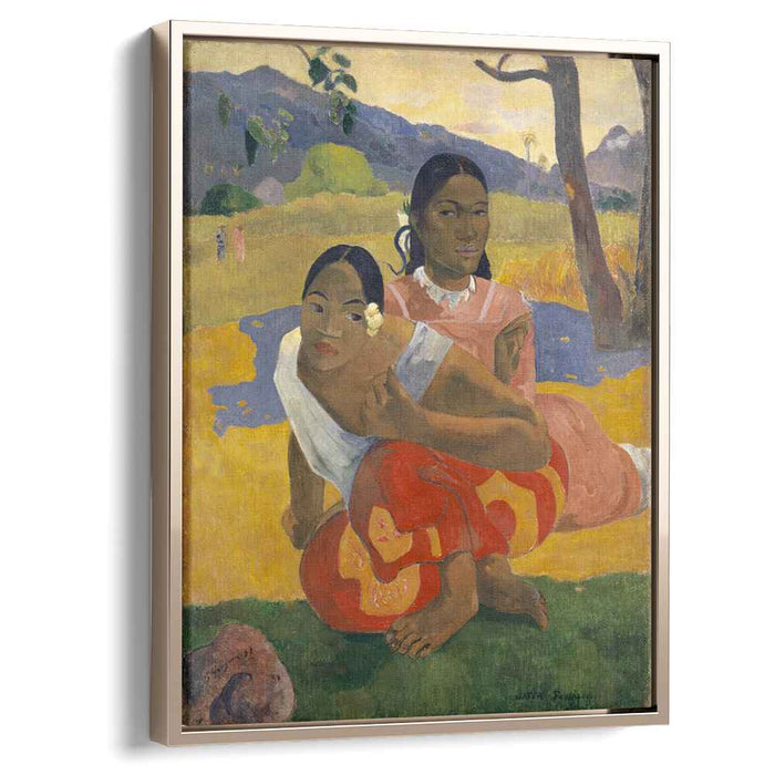 When Will You Marry? (1892) by Paul Gauguin