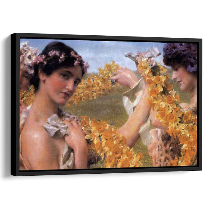 When Flowers Return (1911) by Sir Lawrence Alma-Tadema