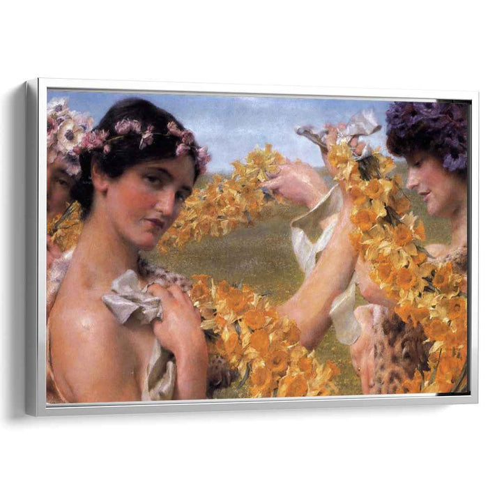 When Flowers Return (1911) by Sir Lawrence Alma-Tadema