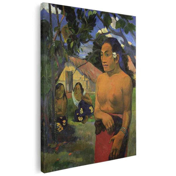 Where are you going? (1892) by Paul Gauguin