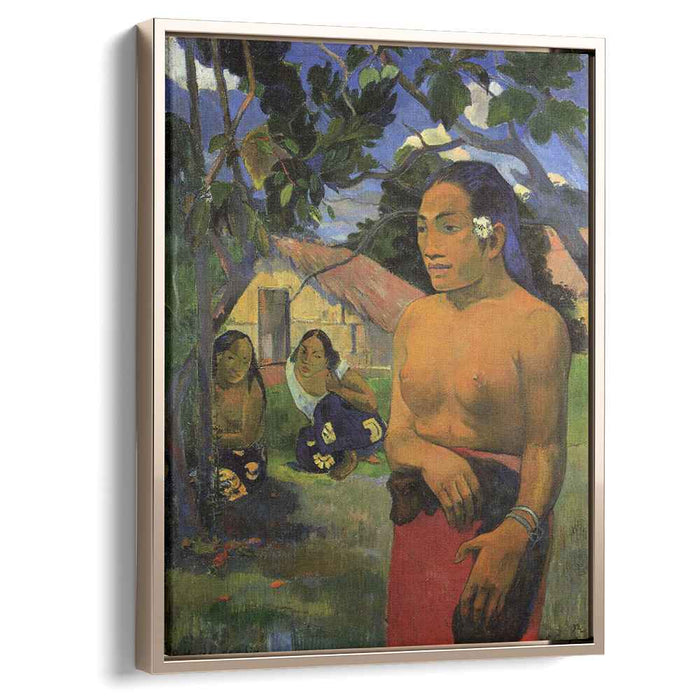 Where are you going? (1892) by Paul Gauguin