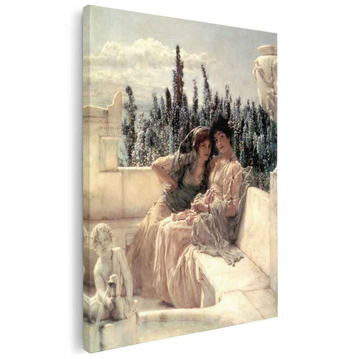 Whispering Noon (1896) by Sir Lawrence Alma-Tadema
