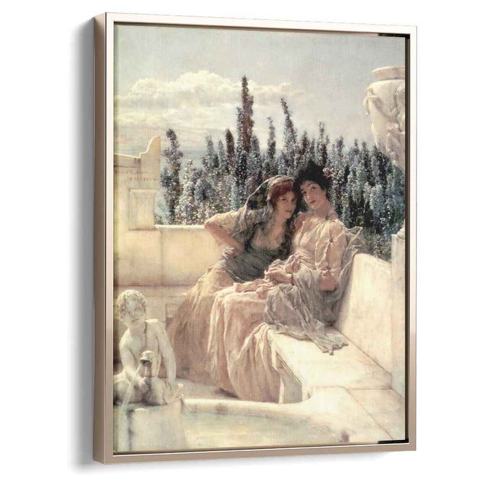 Whispering Noon (1896) by Sir Lawrence Alma-Tadema