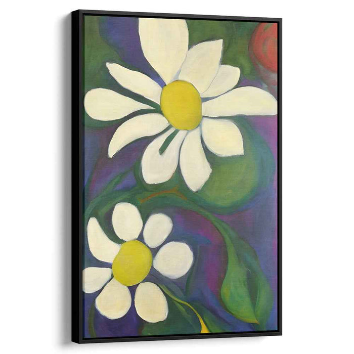 White Abstract Flower #202