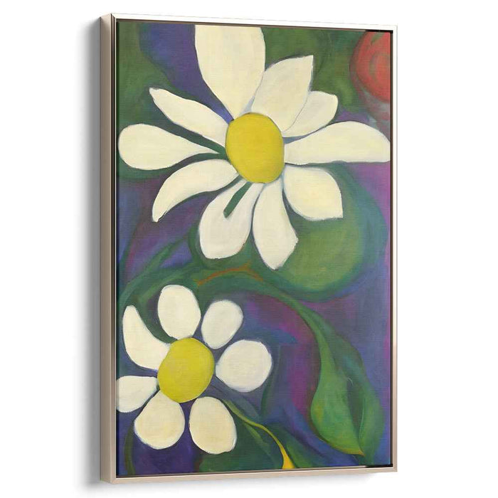 White Abstract Flower #202