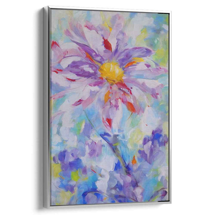 White Abstract Flower #205