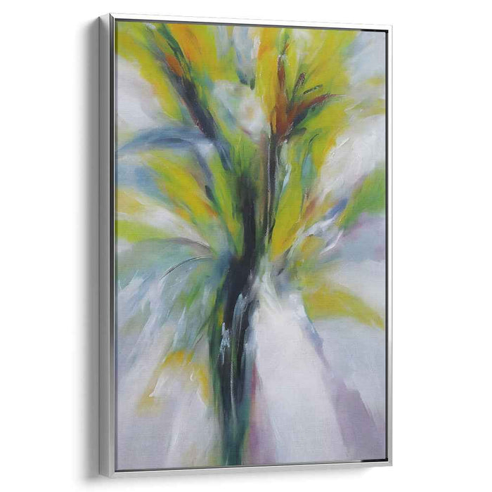 White Abstract Flower #211