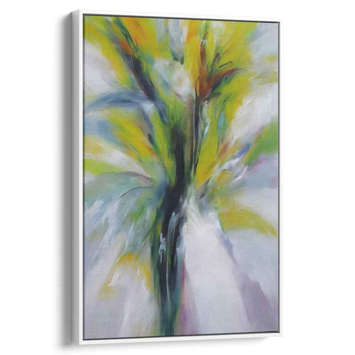 White Abstract Flower #211