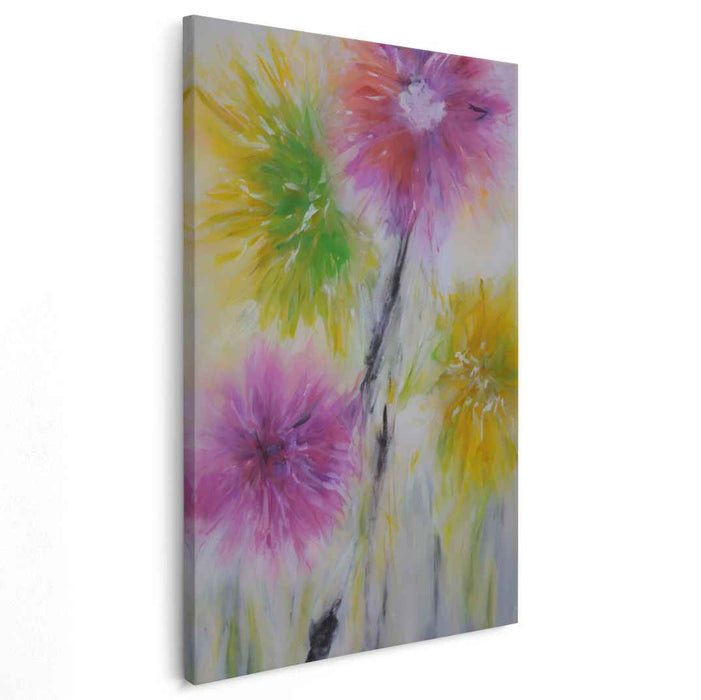 White Abstract Flower #217